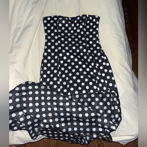 SNDYS x REVOLVE Chloe dress in black & white polka dot